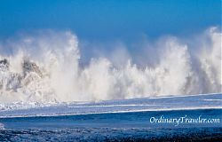 Big Waves Shelter Cove, California