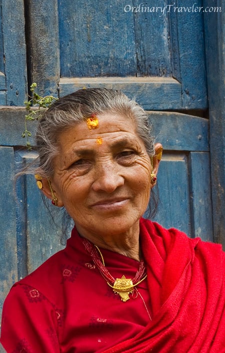 Nepali Woman - Bhaktapur Nepal
