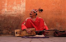 Moroccan Street Musician 