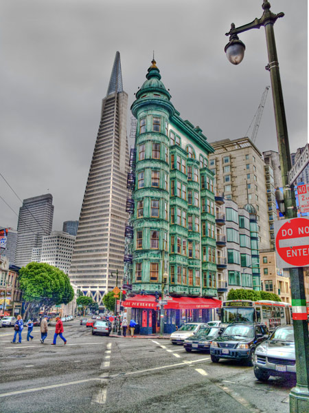 Columbus Tower Transamerica Pyramid