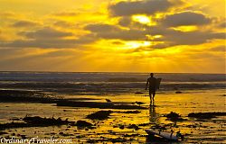 Surfer at Sunset