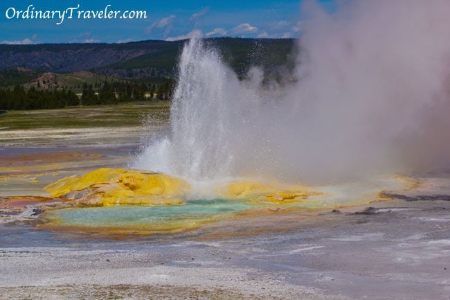 Yellowstone Geyser Yellowstone Geyser