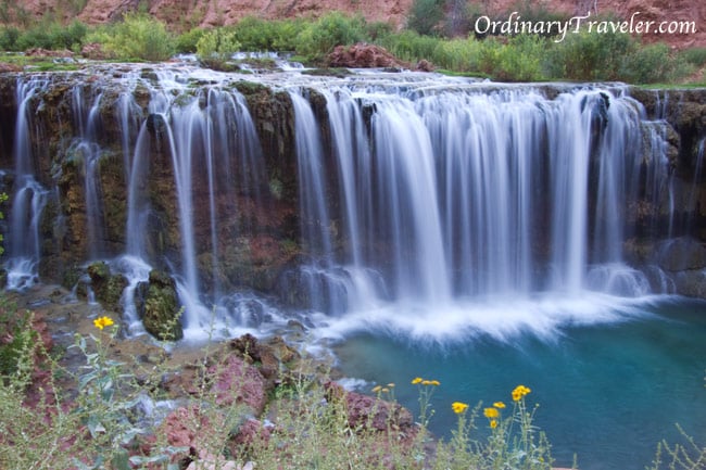 Havasu Falls, Arizona - Navajo Falls Waterfall Havasu Falls, Arizona - Navajo Falls Waterfall