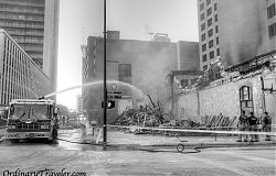 Wolfson Building on Fire - San Antonio