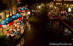 Riverwalk Dining in a Patriotic Atmosphere